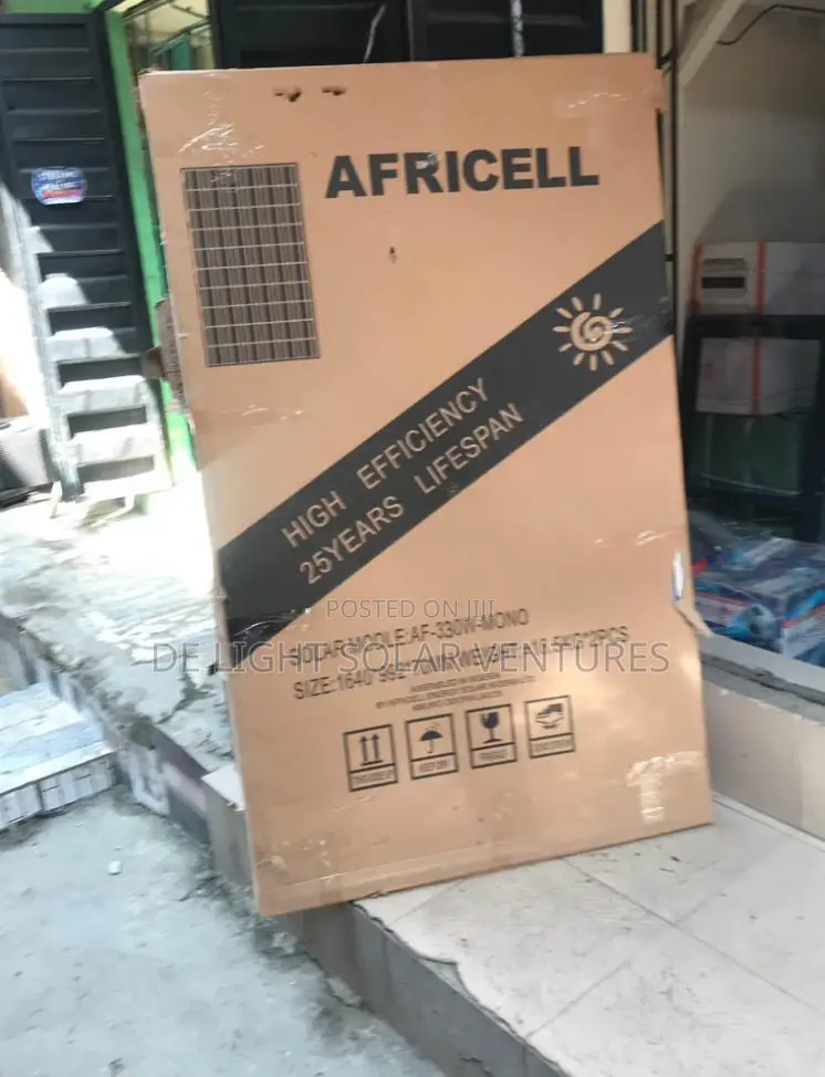 Africell Solar Panels 330 Watts Available in Affordable