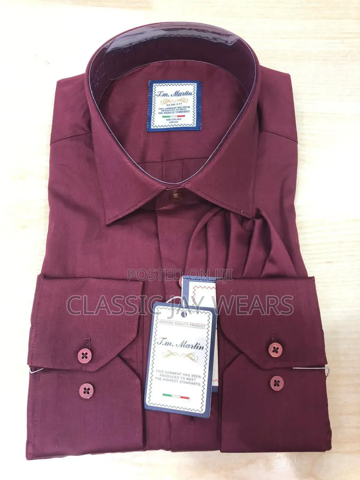 Quality Plain Turkey Long Sleeve Shirt in Different Colors
