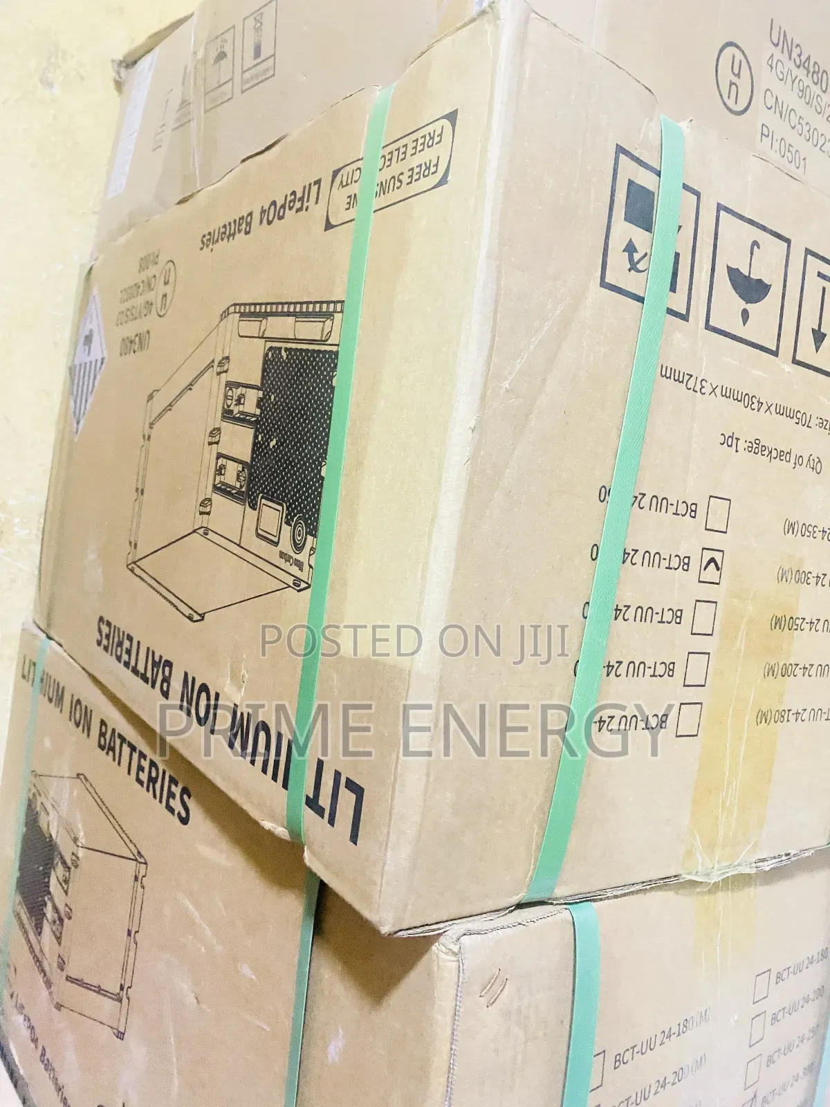 7.2kwh 24v Blue Carbon Lithium Battery