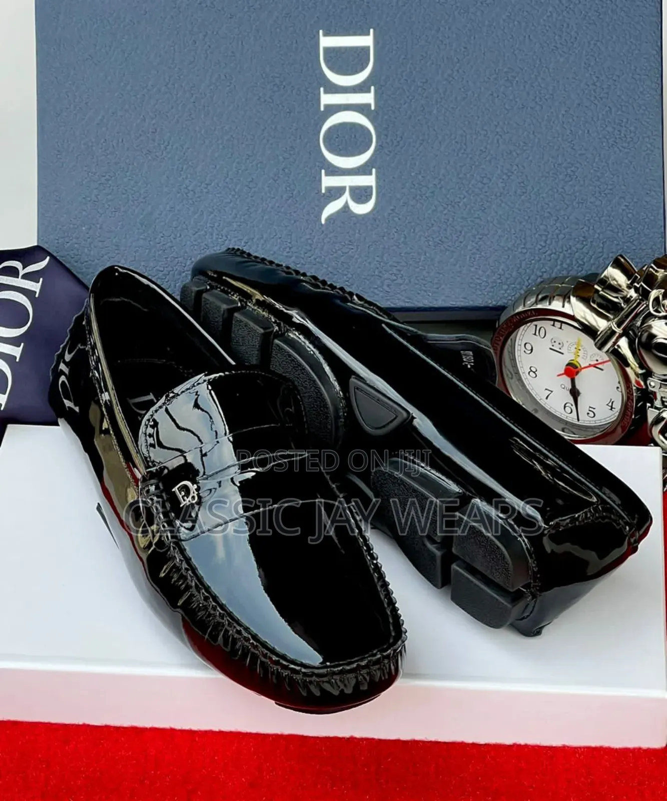 Classic Original Italian Christian Dior Loafers Shoe