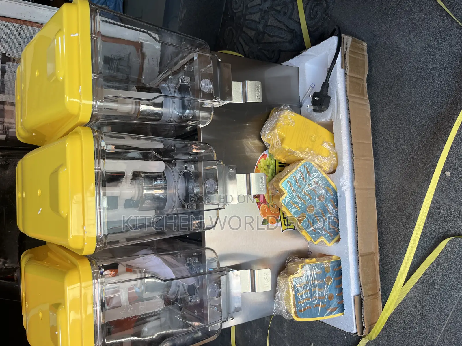 3in1 Juice Dispenser and Chiller