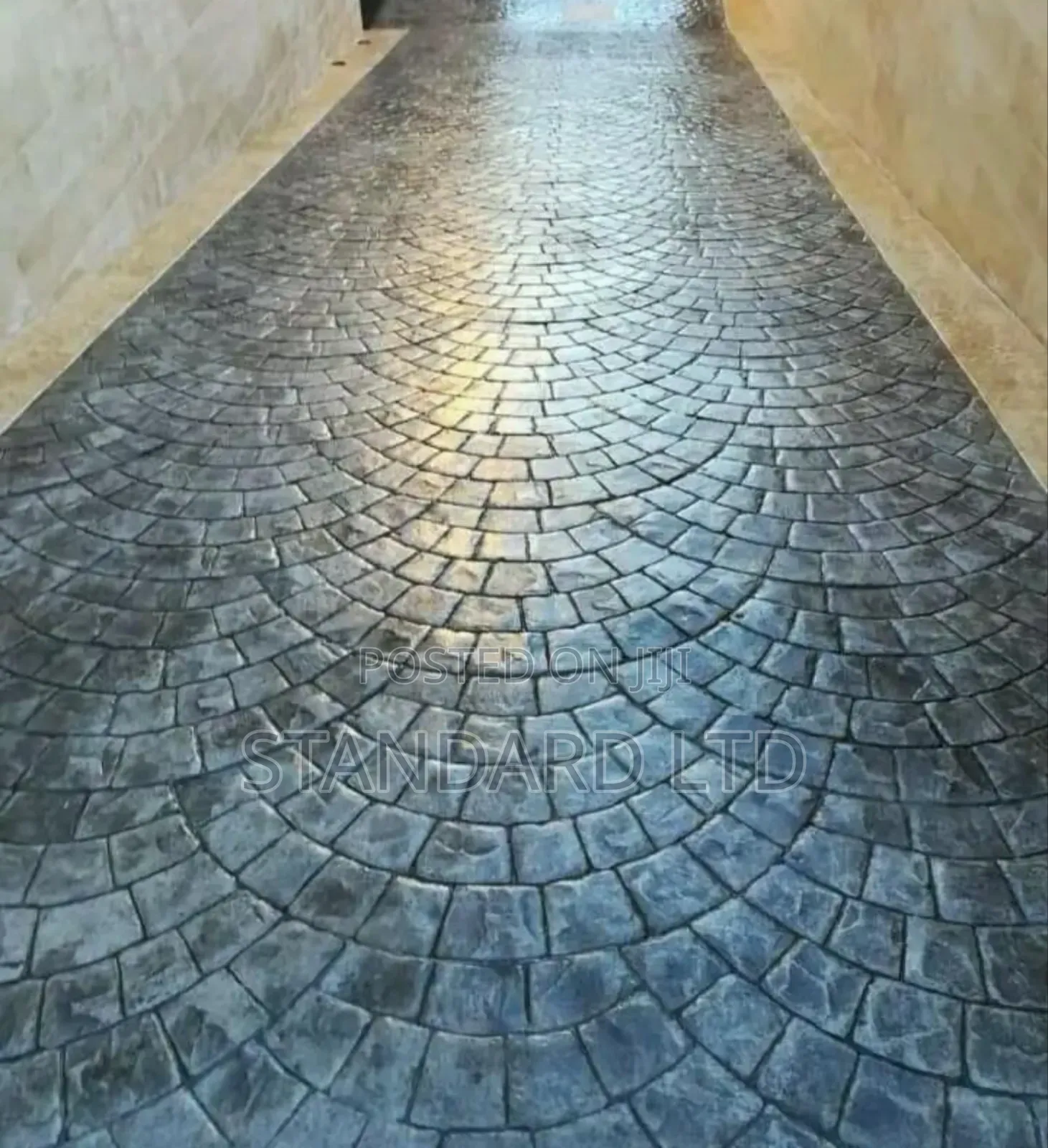 German Floor Stamp Concrete 