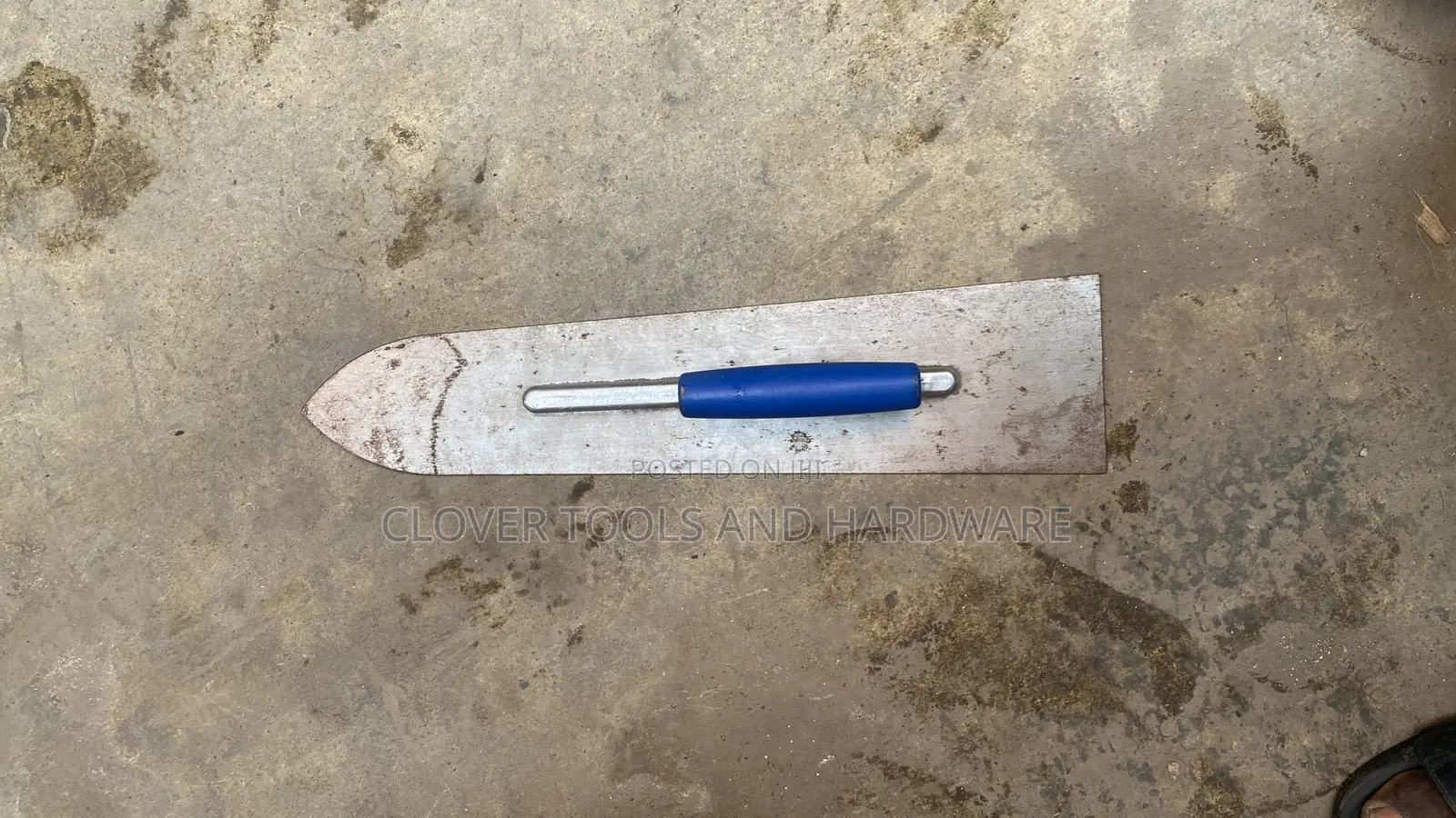 Carbon Steel Pointed Plastering Trowel, for Cement Plasters