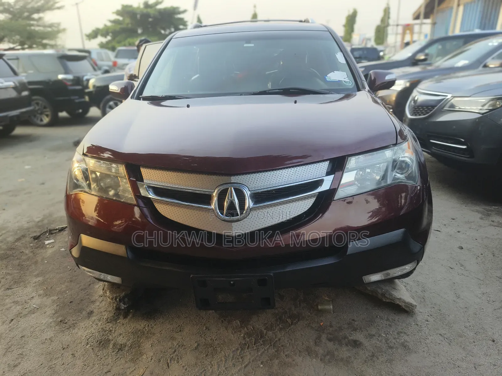 Acura MDX Technology Package AWD (3.7L 6cyl 5A) 2009 Red