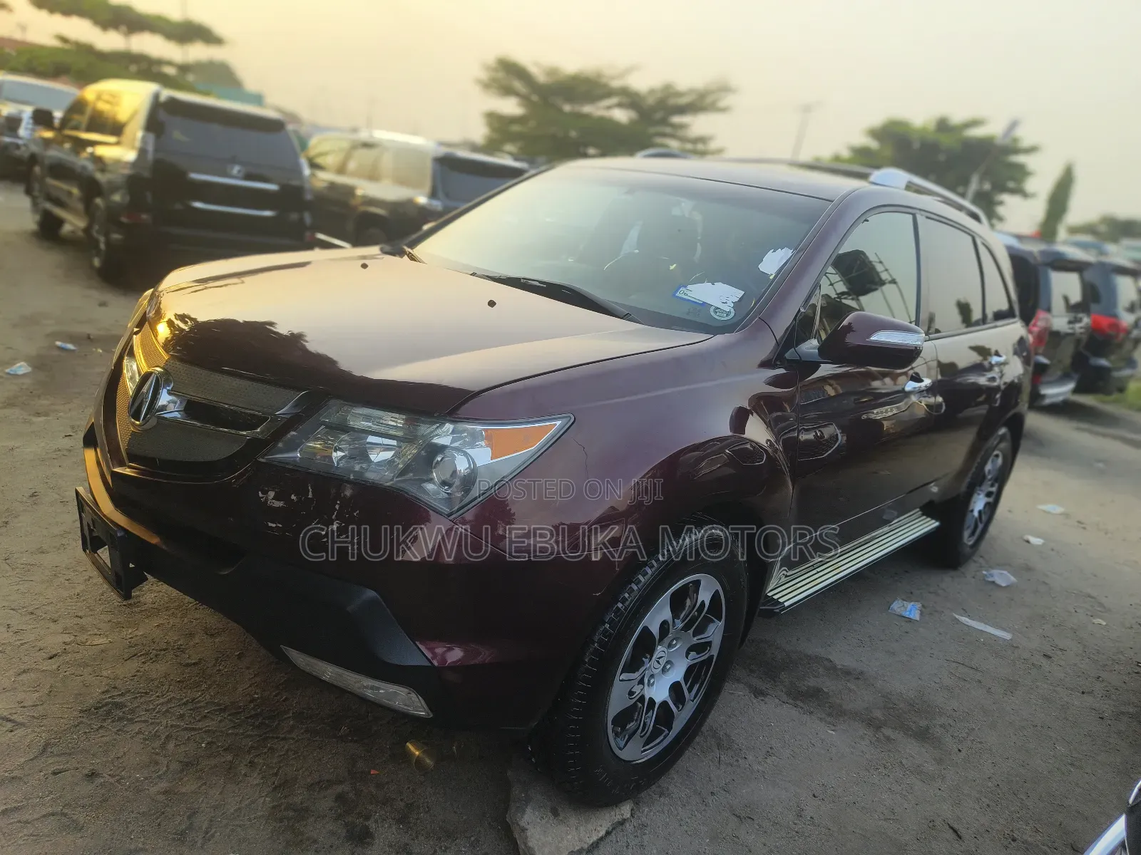 Acura MDX Technology Package AWD (3.7L 6cyl 5A) 2009 Red