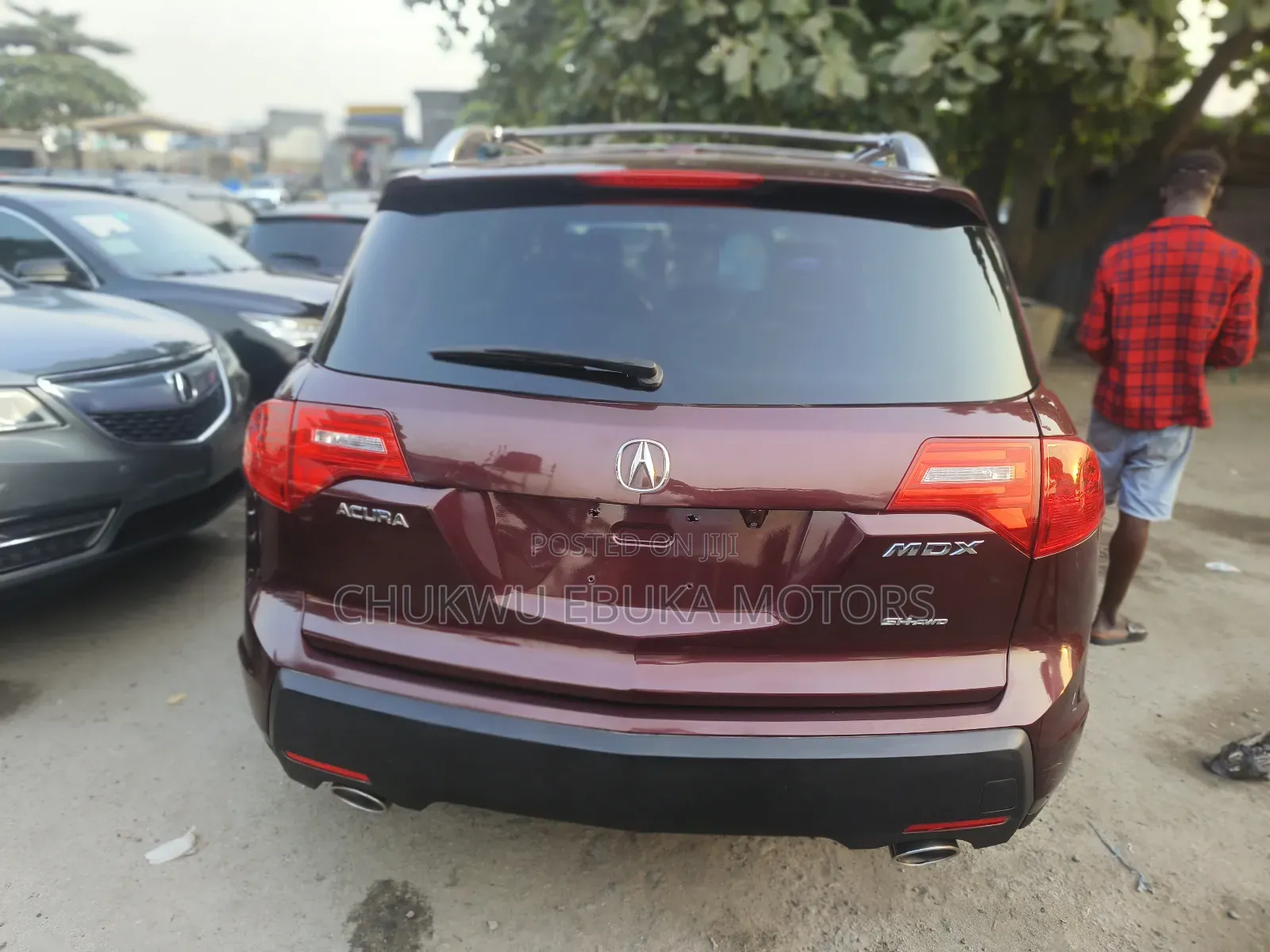 Acura MDX Technology Package AWD (3.7L 6cyl 5A) 2009 Red