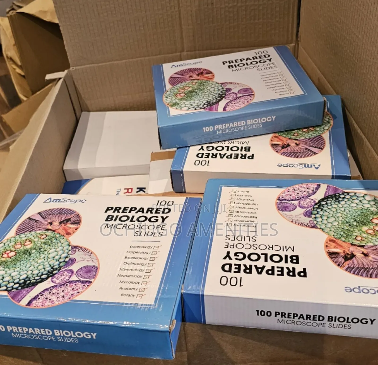 Microscope Box of Prepared Slide