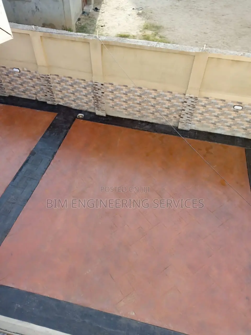 Brown Colour Pigment Linma Stamp Concrete Floor  Paint