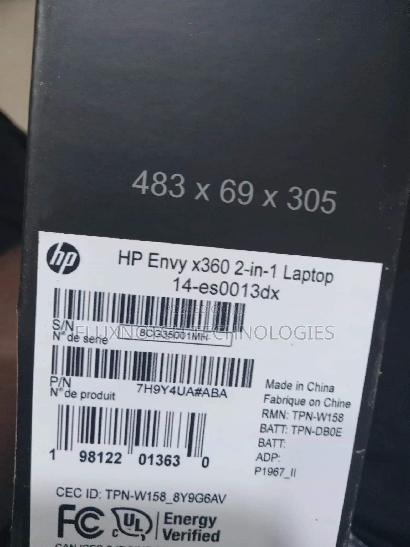 New Laptop HP Envy X360 8GB Intel Core i5 SSD 512GB