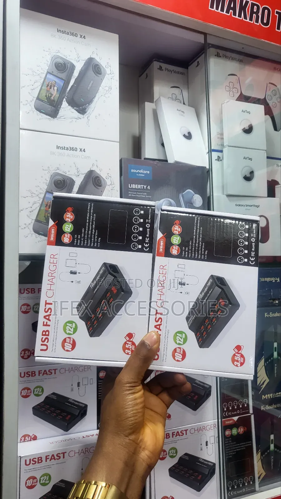 10 PORT USB Fast Charging