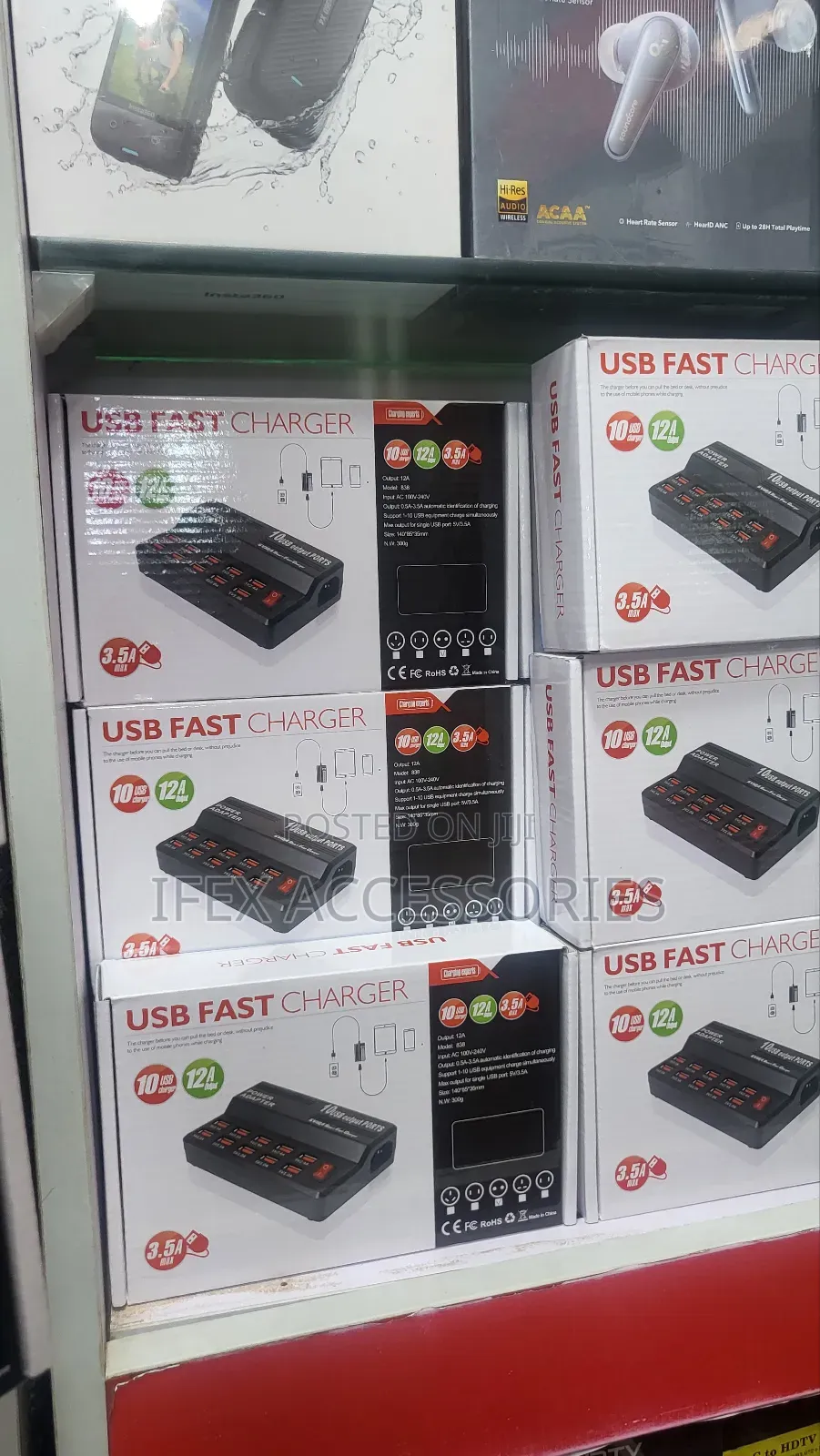 10 PORT USB Fast Charging