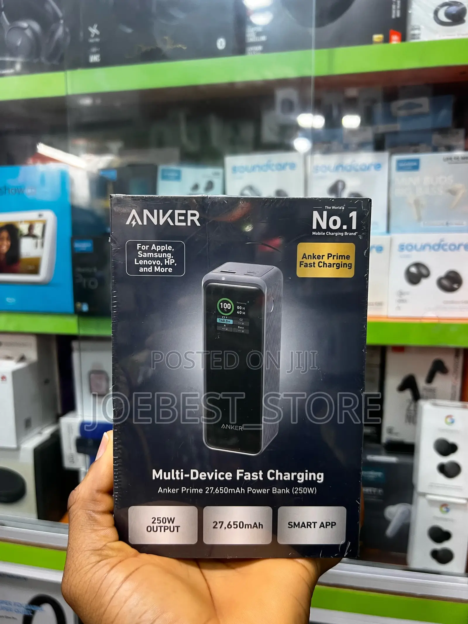 Anker Multi-Device Fast Charging Prime 27,650mah Power Bank