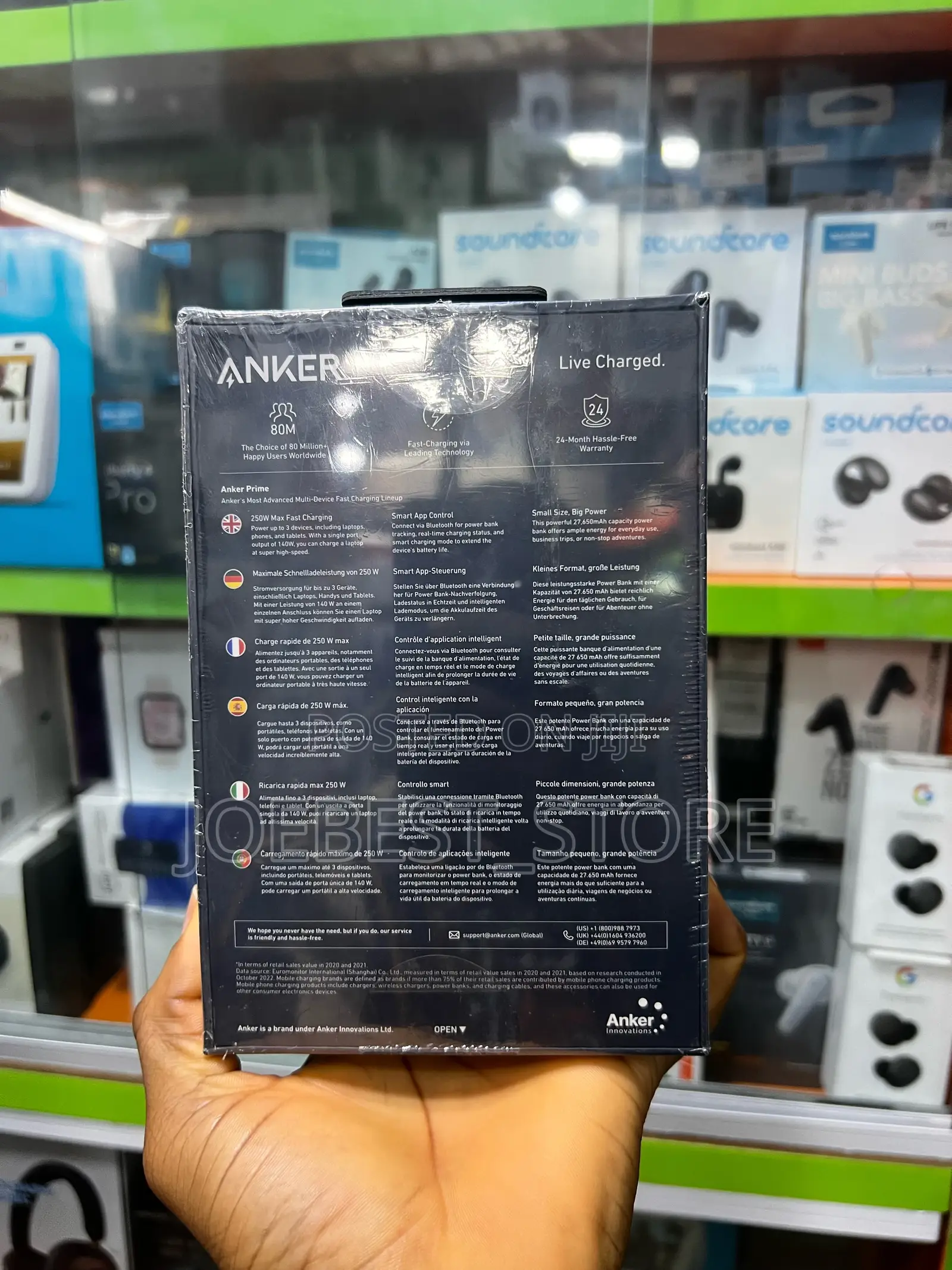 Anker Multi-Device Fast Charging Prime 27,650mah Power Bank