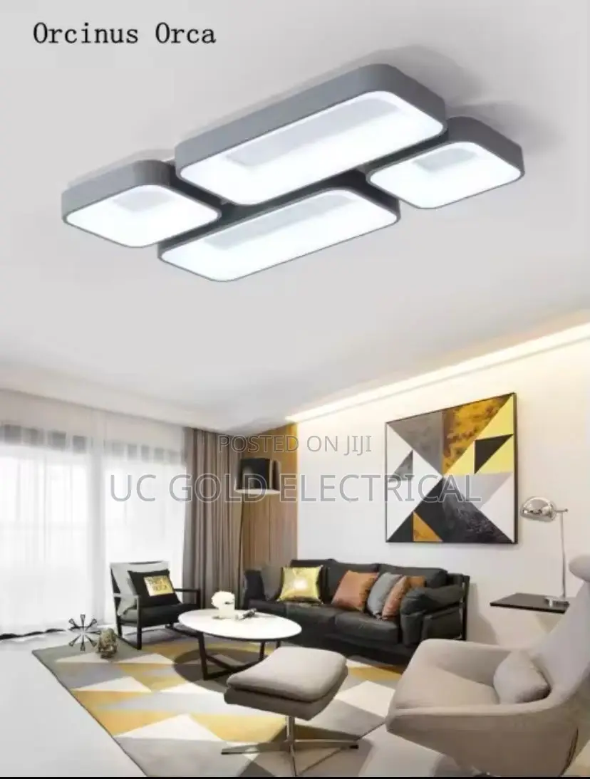 New Square Led Ceiling Lamp Dimming Living Room