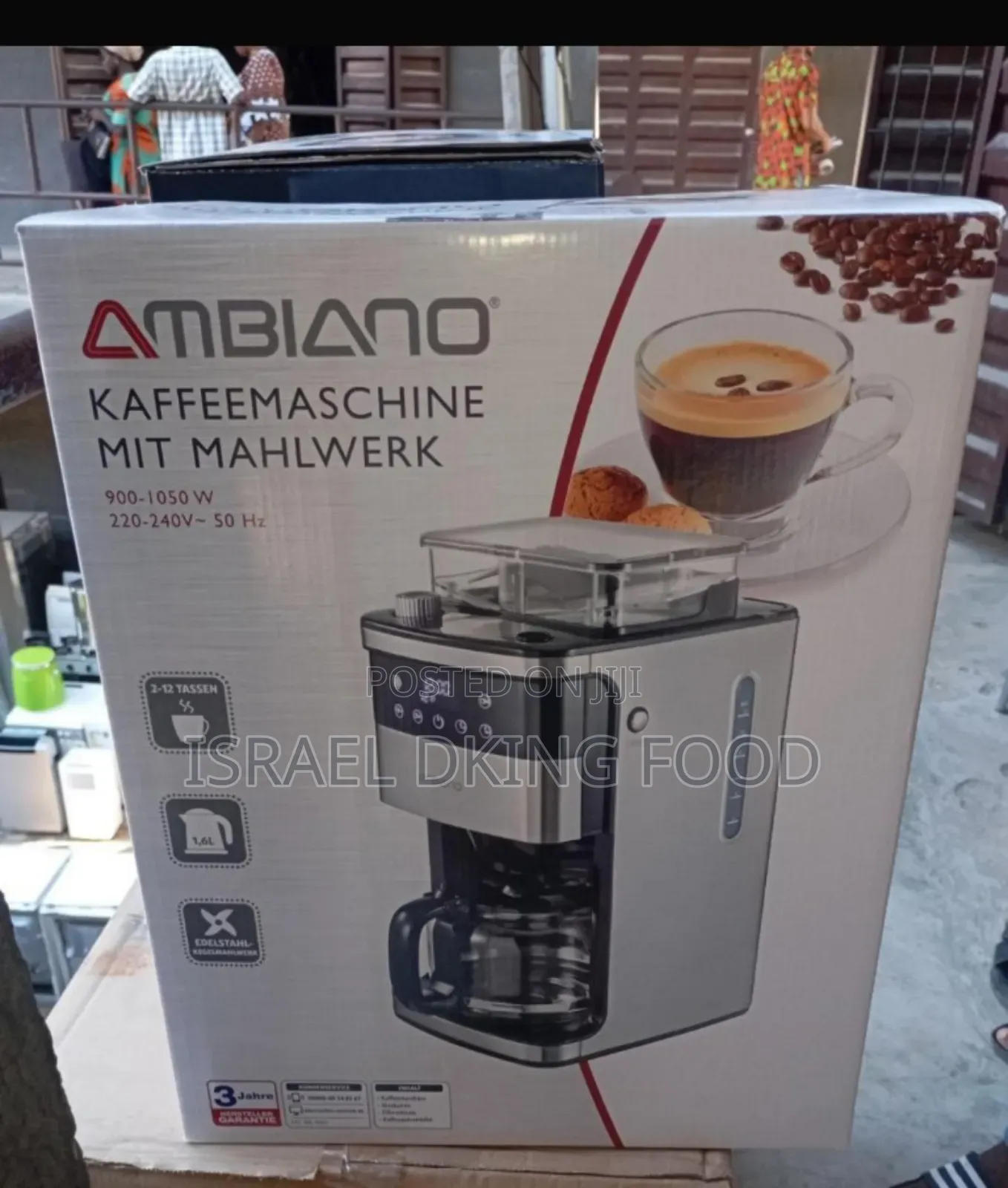 Electric Foreign Quality AMBIANO Grinder And Coffee Maker