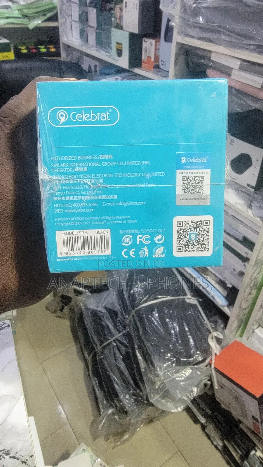 Celebrat Sp6 Portable Outdoor Wireles Speaker 500mah Battery