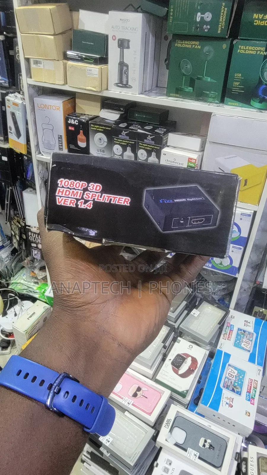 1080p 3D Hdmi Splitter Ver 1.4 1 × 2 1 X 4 Con Amplificador