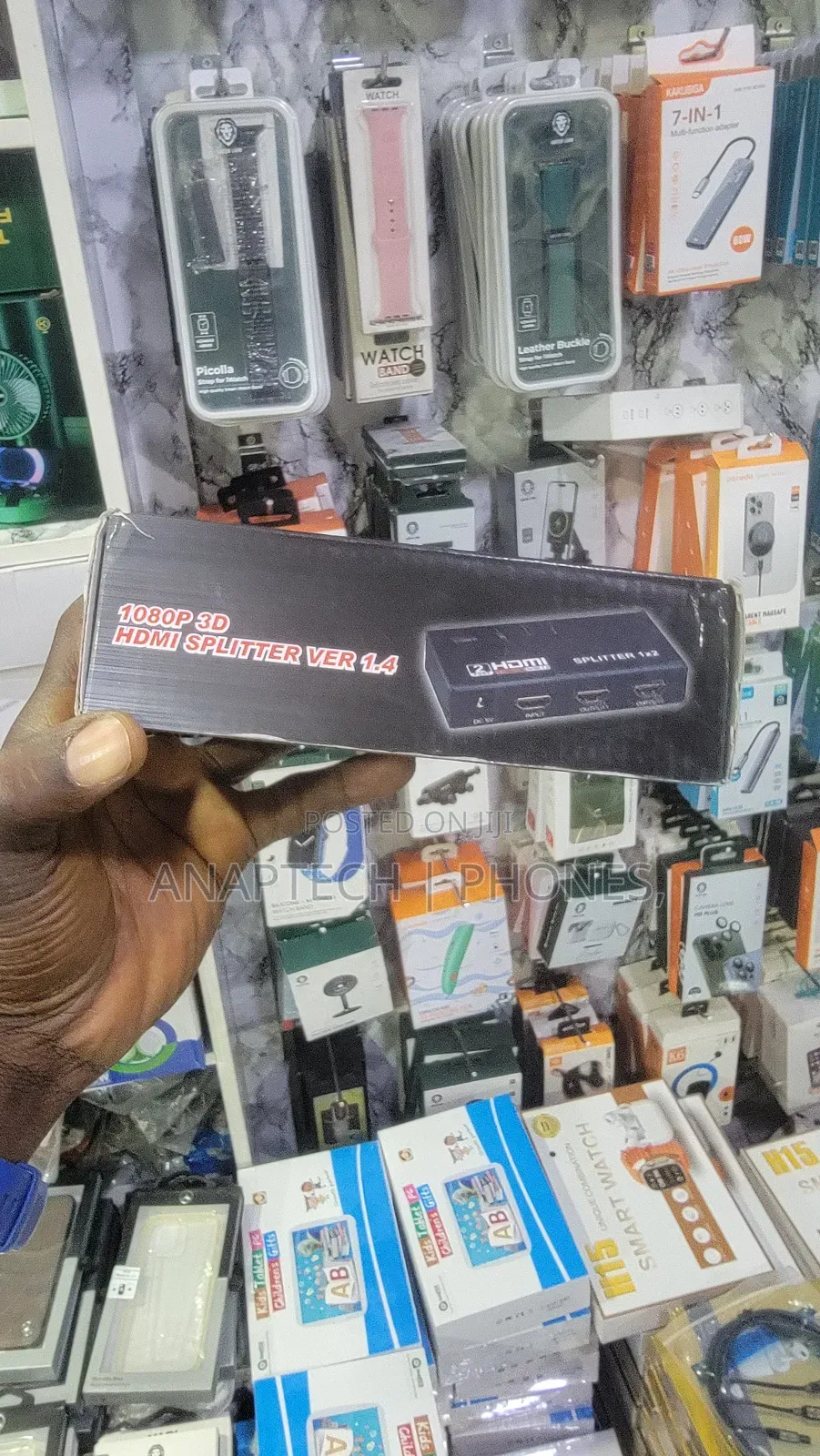 1080p 3D Hdmi Splitter Ver 1.4 1 × 2 1 X 4 Con Amplificador