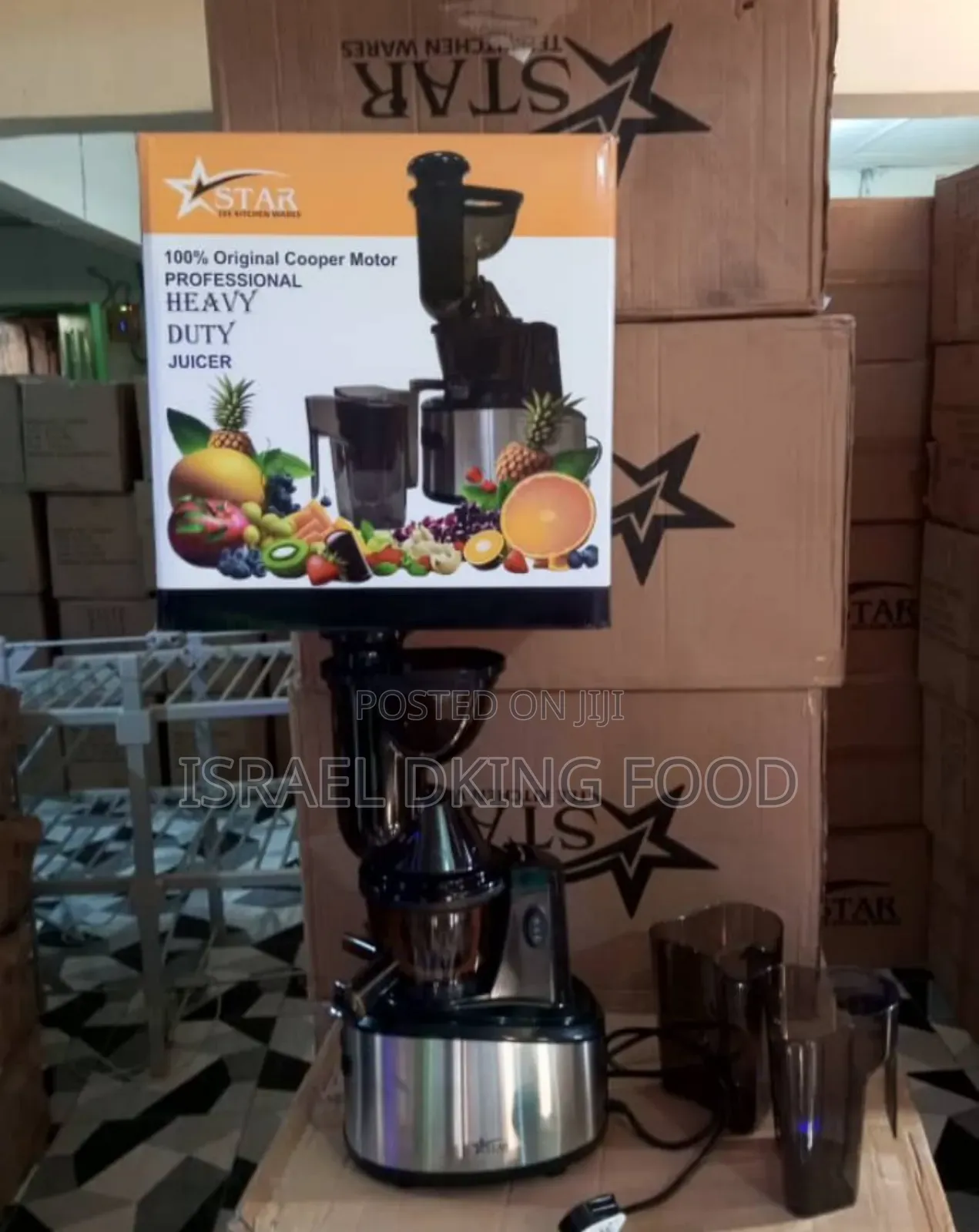 Quality  Star Copper Coil Heavy Duty Multi Purpose Juicer