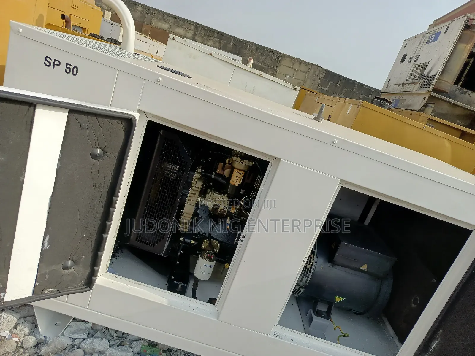 50kva Mikano Perkins Almost Brand New