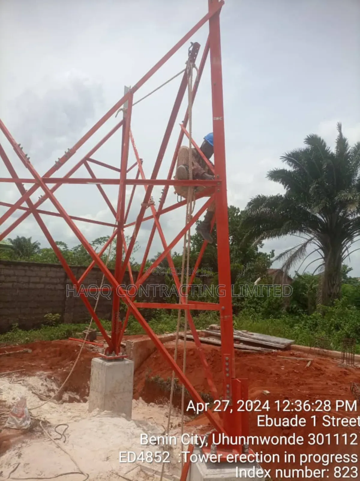 Lattice Tower Fabrication, Network Tower, Radio Mast