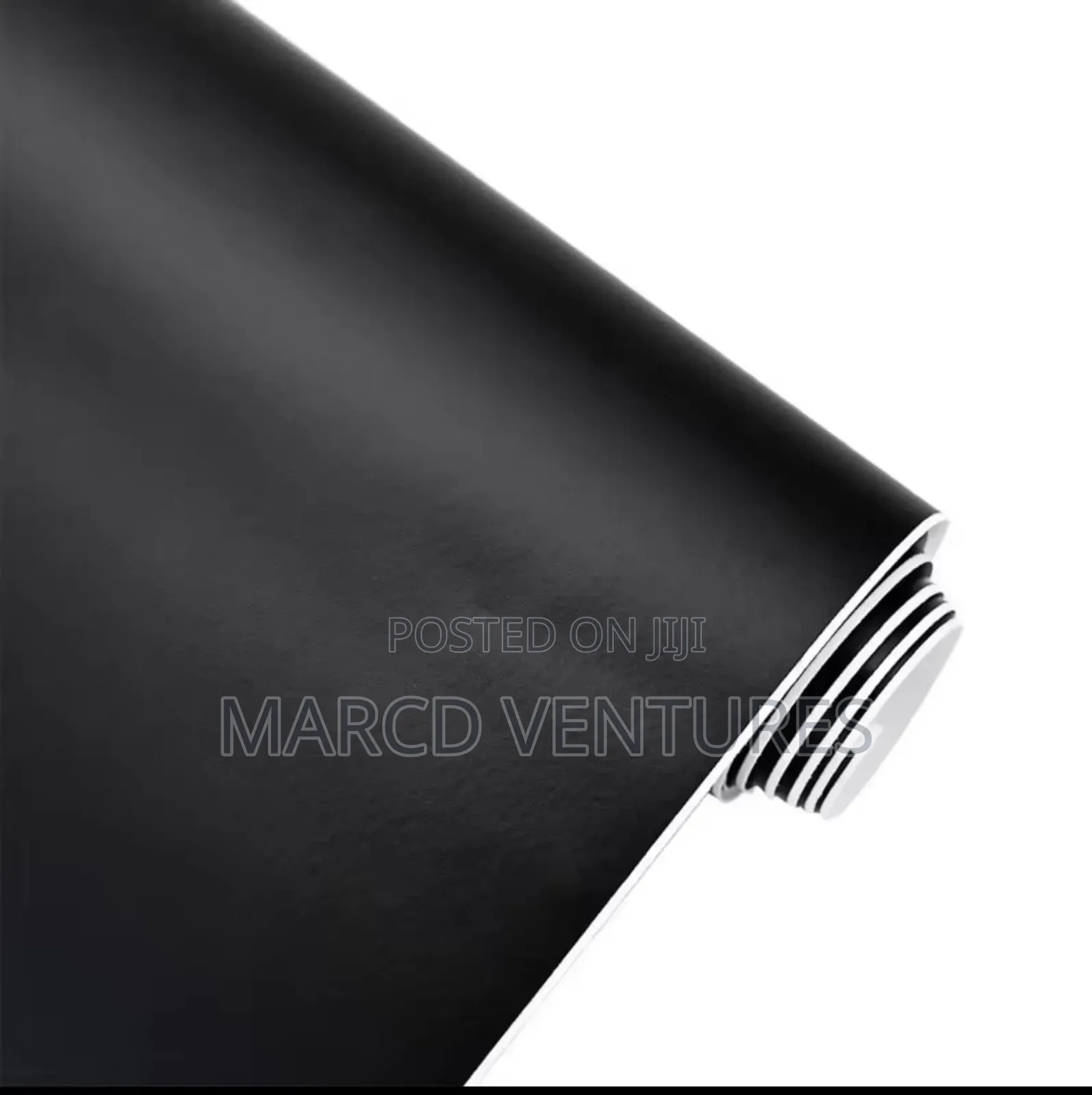Carbon Fiber Mette Black Car Body Wrap.