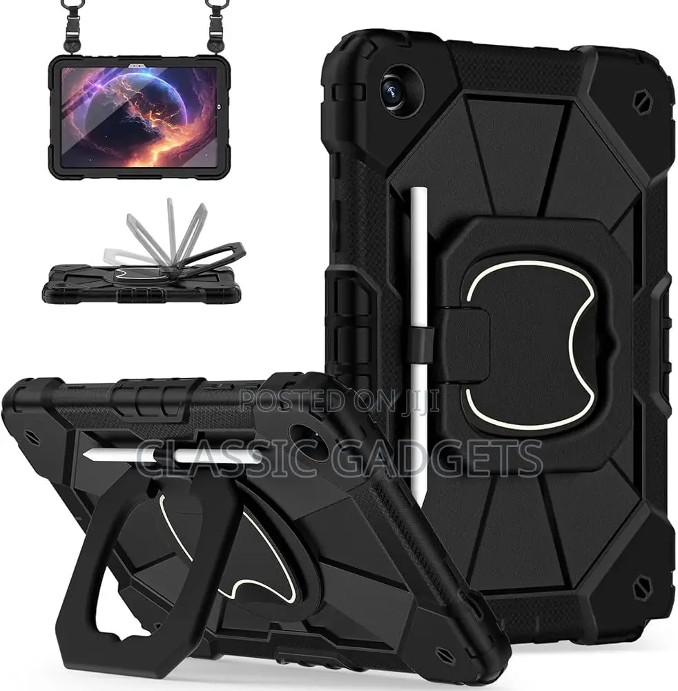 360° Rotating Kickstand Rugged Case for Galaxy Tab A9 Plus