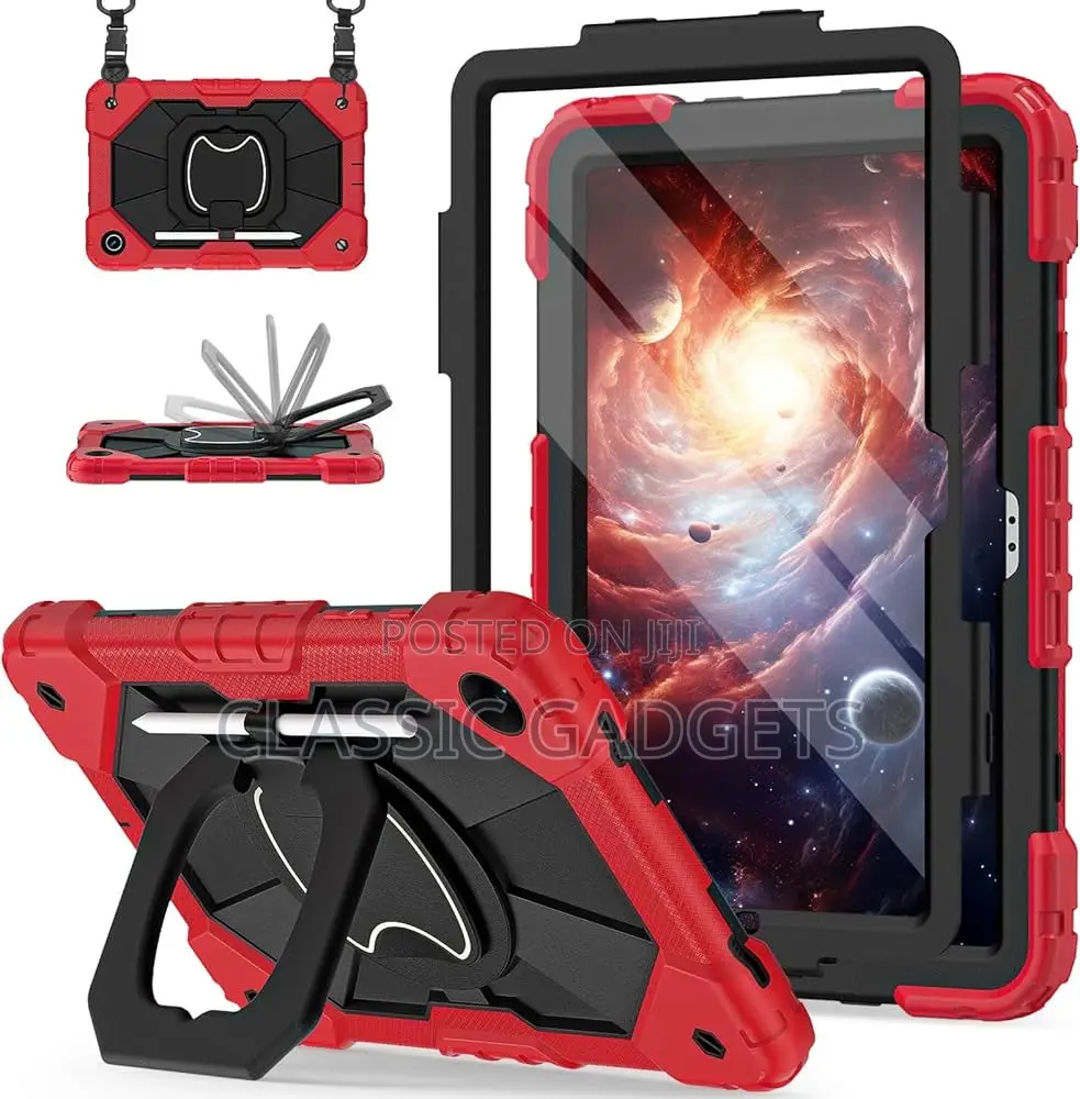 360° Rotating Kickstand Rugged Case for Galaxy Tab A9 Plus