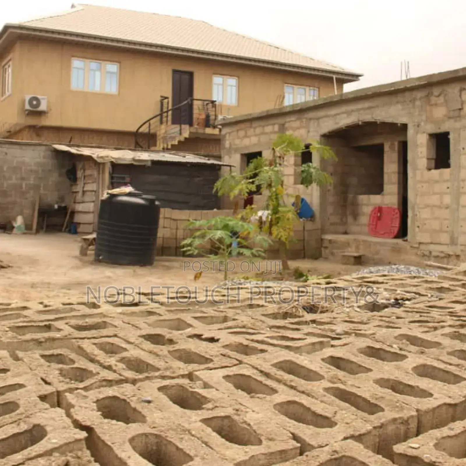 Solid Uncompleted Building at Oregun Ikeja Lagos