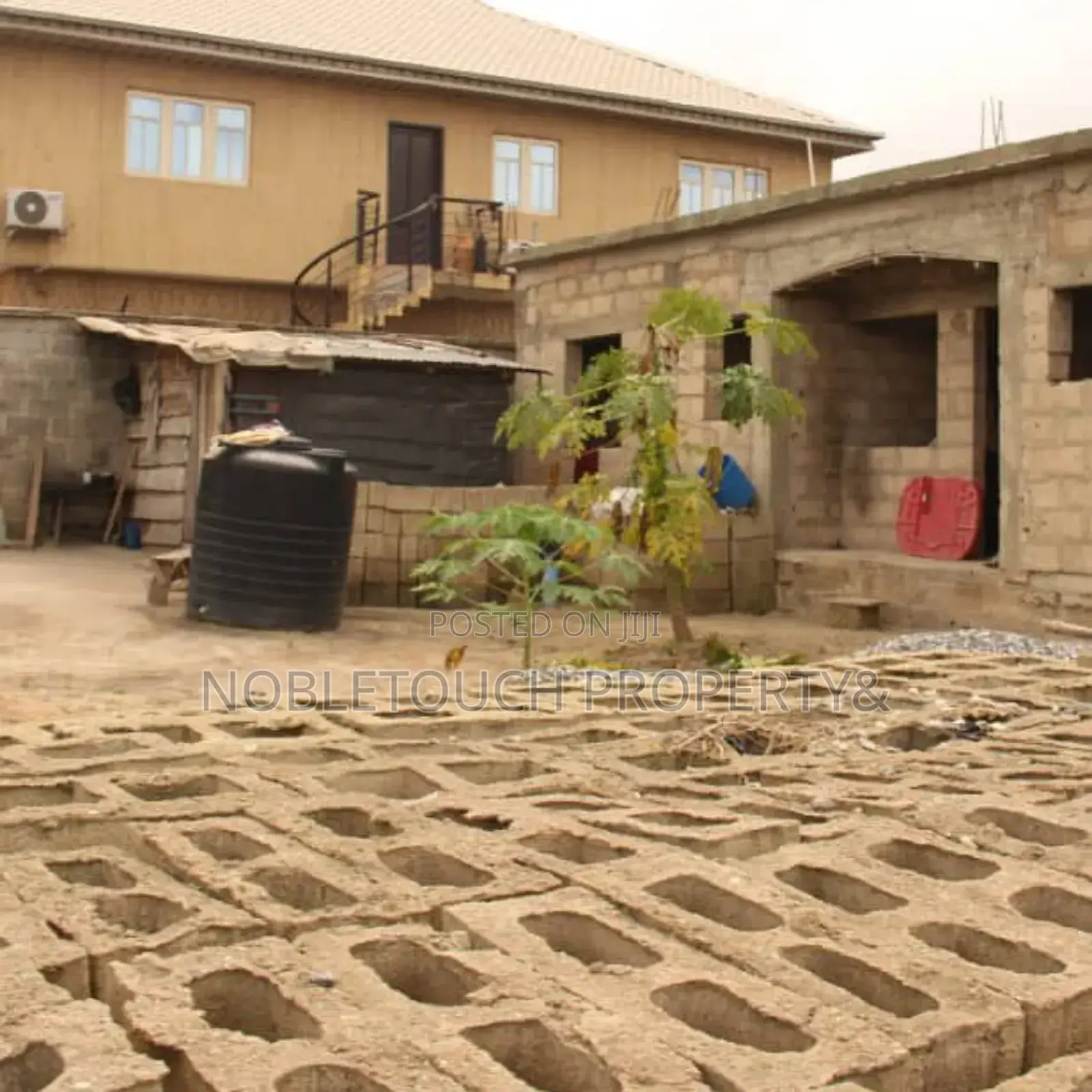 Solid Uncompleted Building at Oregun Ikeja Lagos