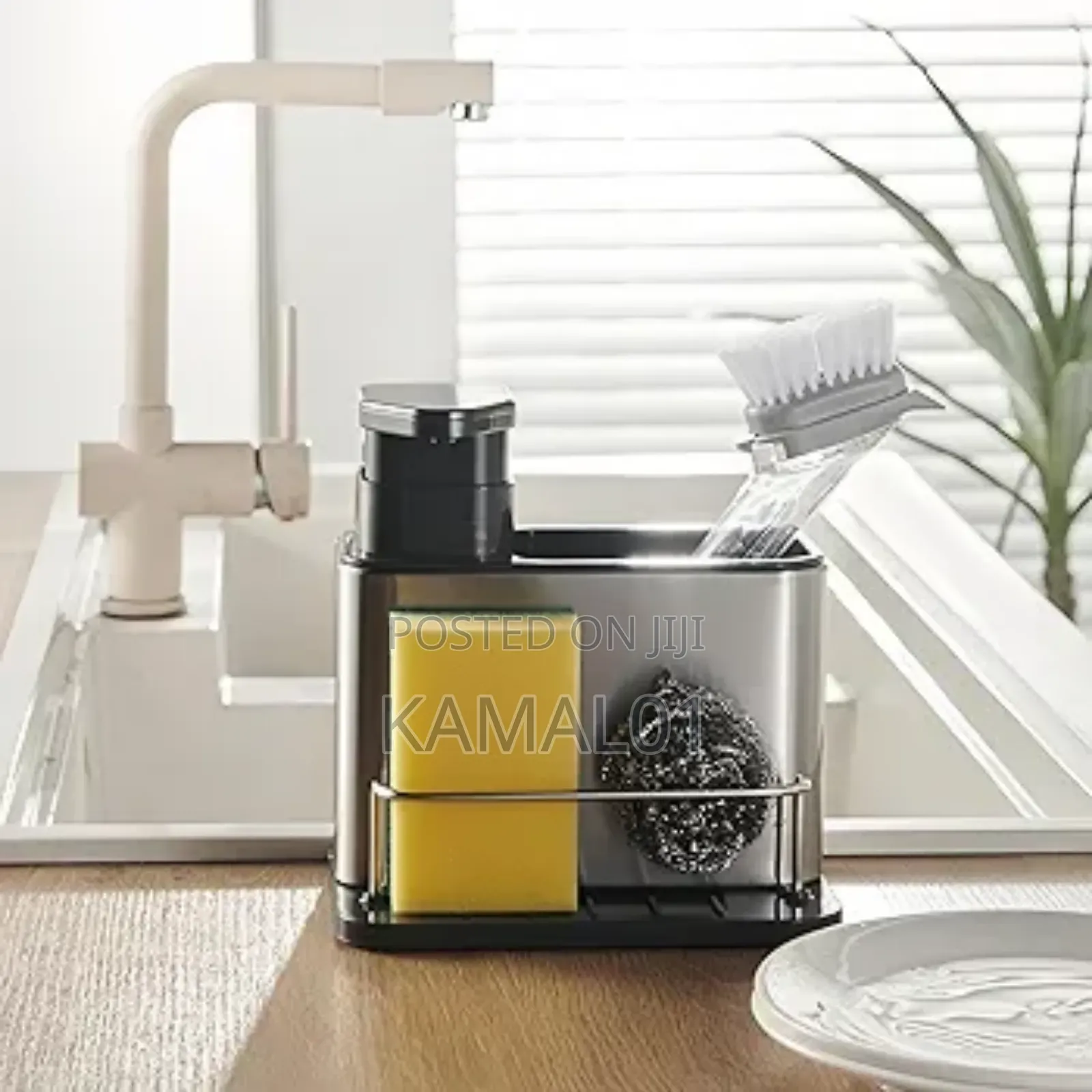 2 in 1 Set Utensil Holder for Kitchen Counter Organizer