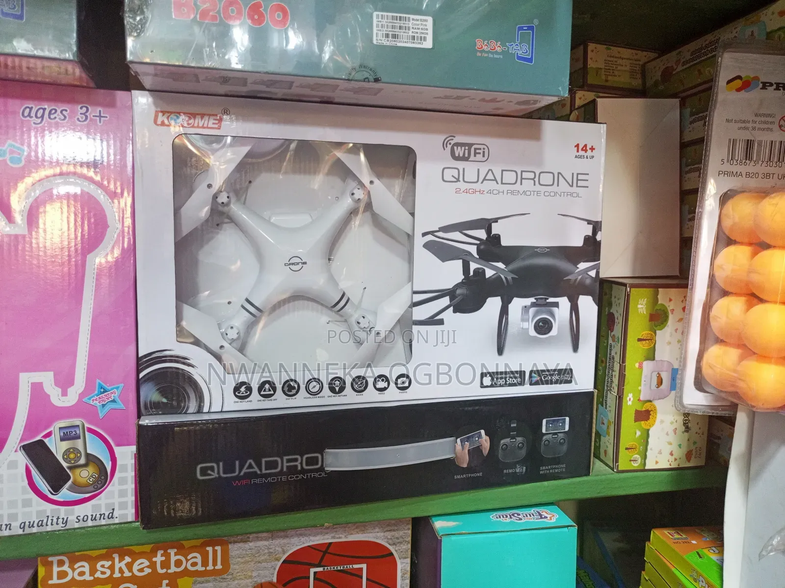 Quadrone With Rrmote Control