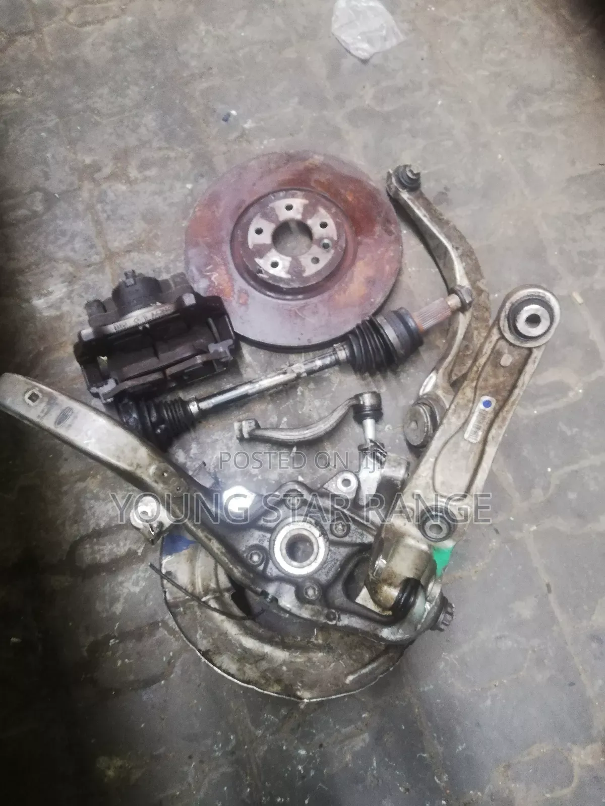 Range Rover Jaguar Front Brake Disk Wheel Shaft