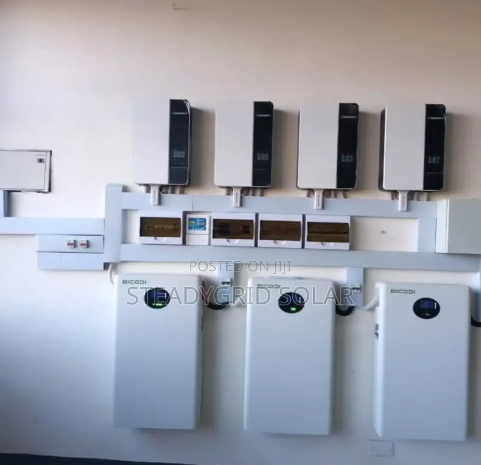 20kva Growatt Solar Inverter & 30kwh Rigid Lithium Batteries