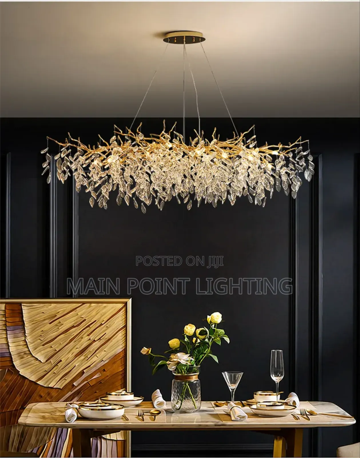 Nordic Crystal Chandelier Light
