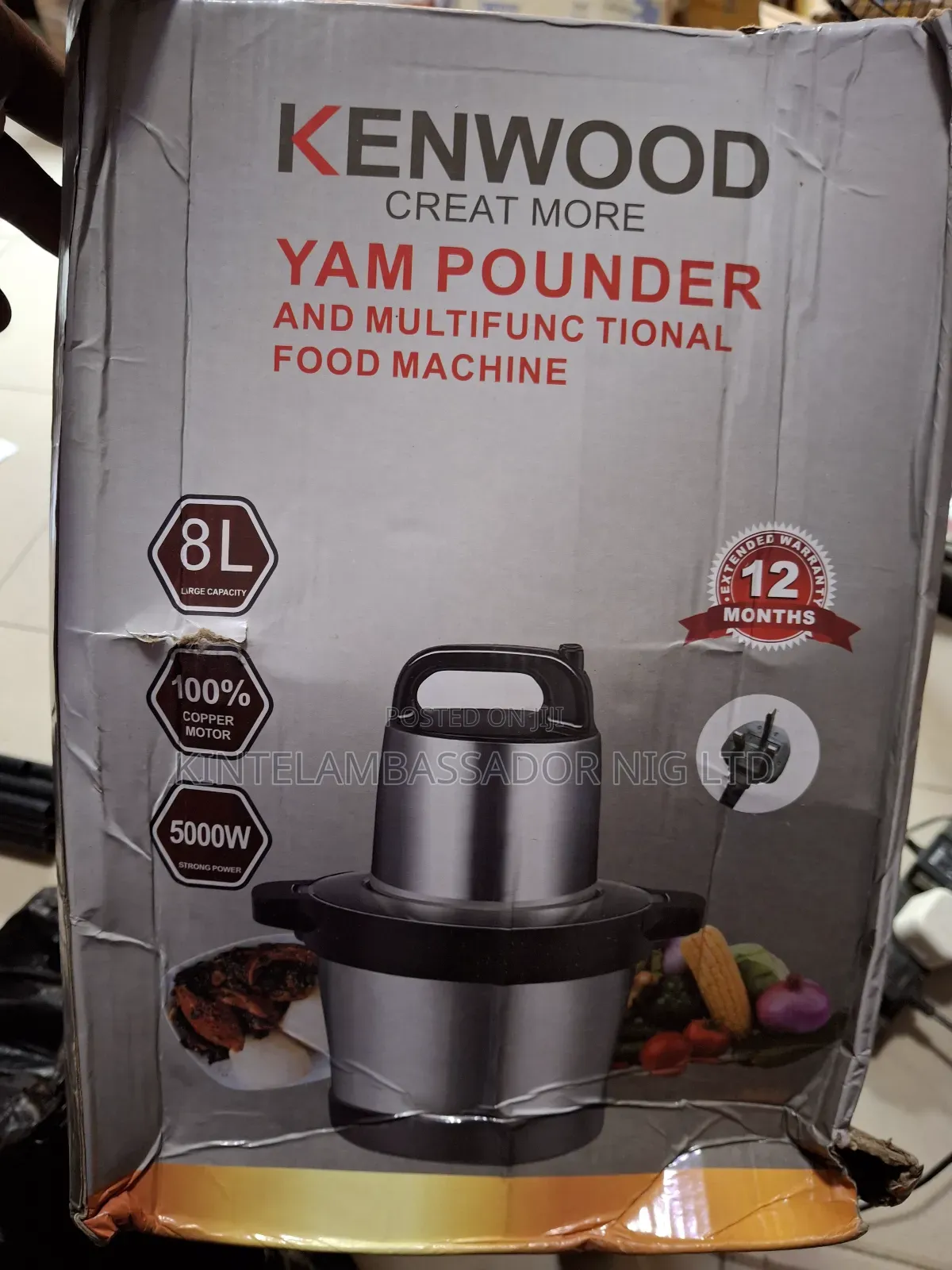 Kenwood Yam Pounder 8 Litres
