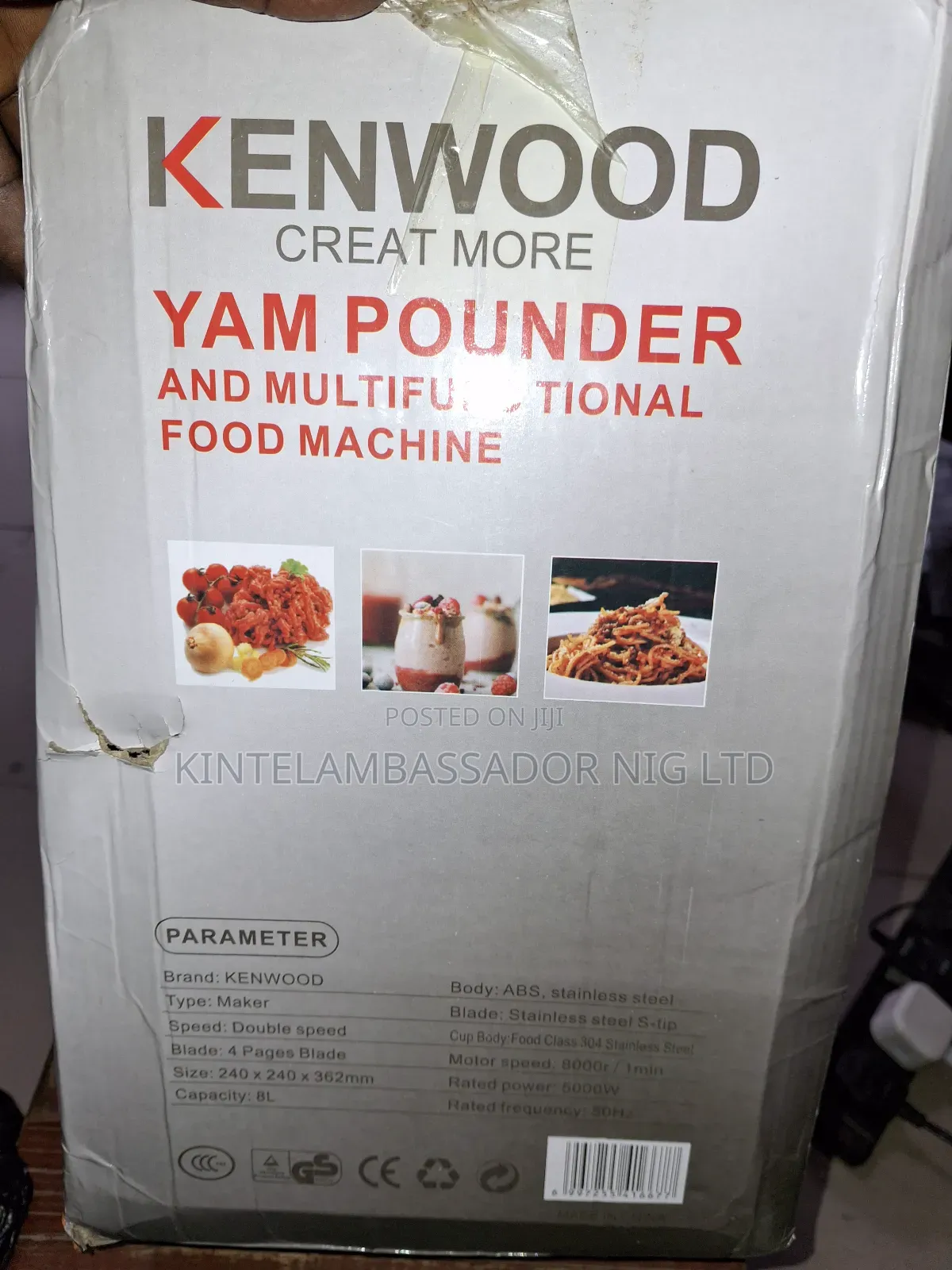 Kenwood Yam Pounder 8 Litres