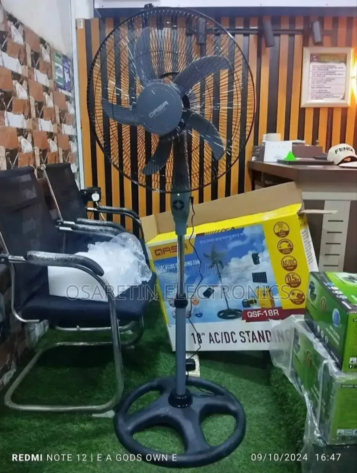 Qasa Ac/Dc Normal Standing Fan 18inches