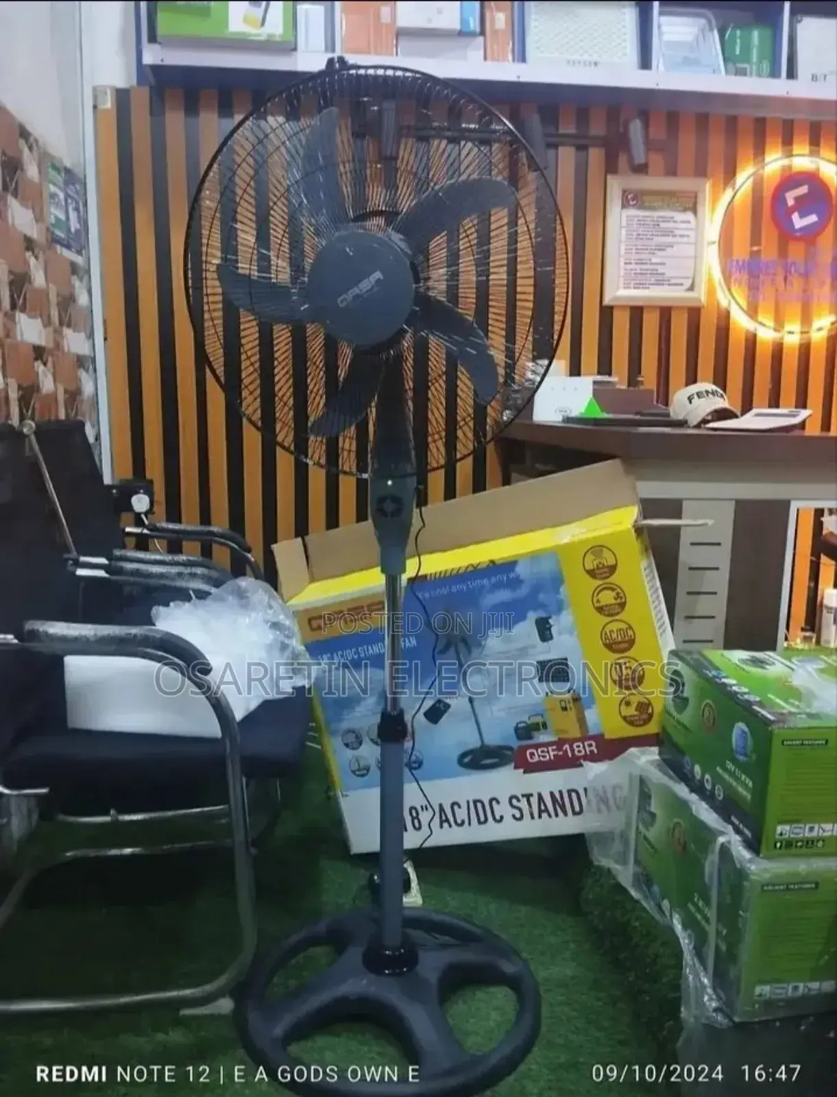 Qasa Ac/Dc Normal Standing Fan 18inches