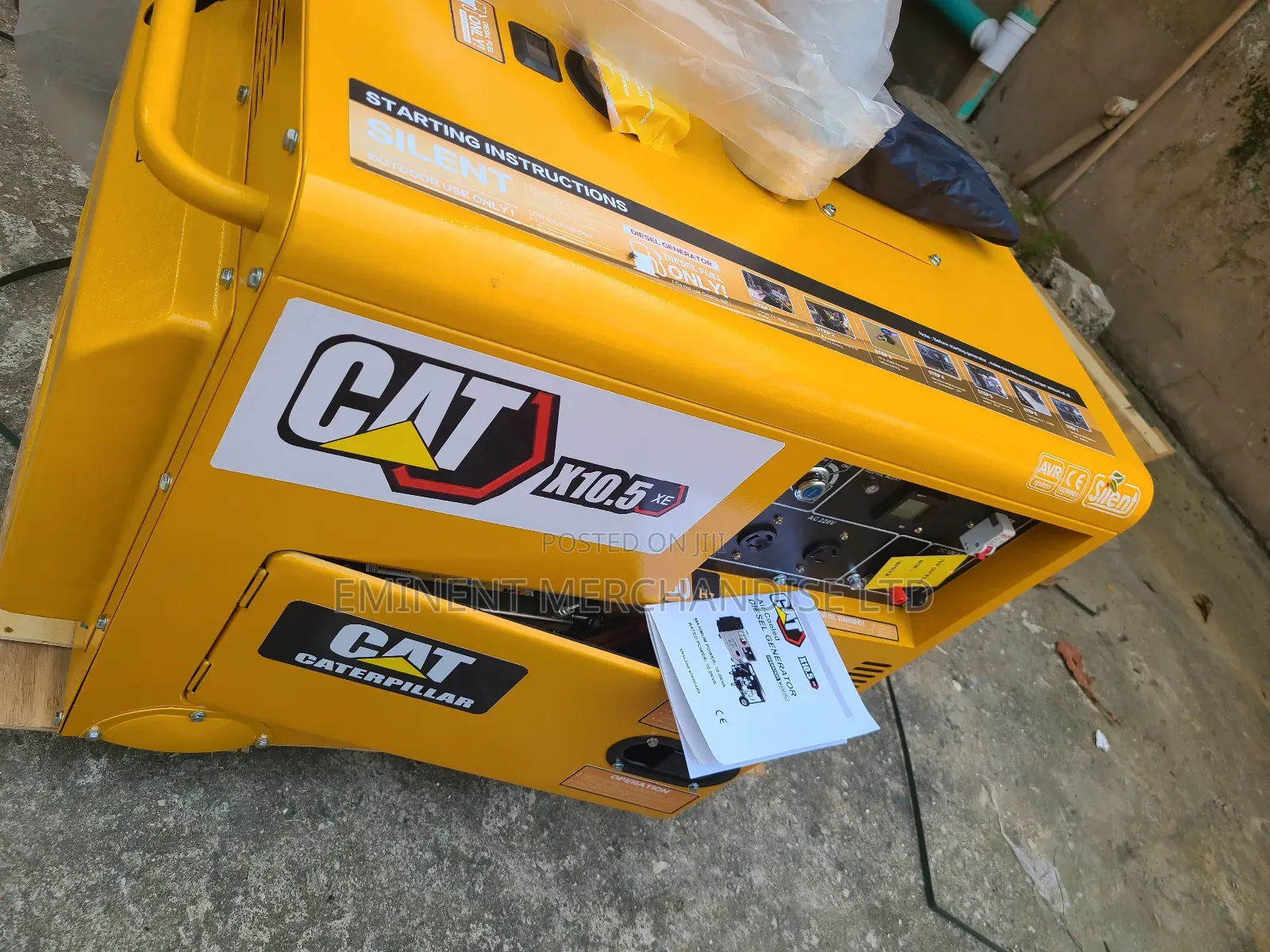 Big Caterpillar Generator 10kva