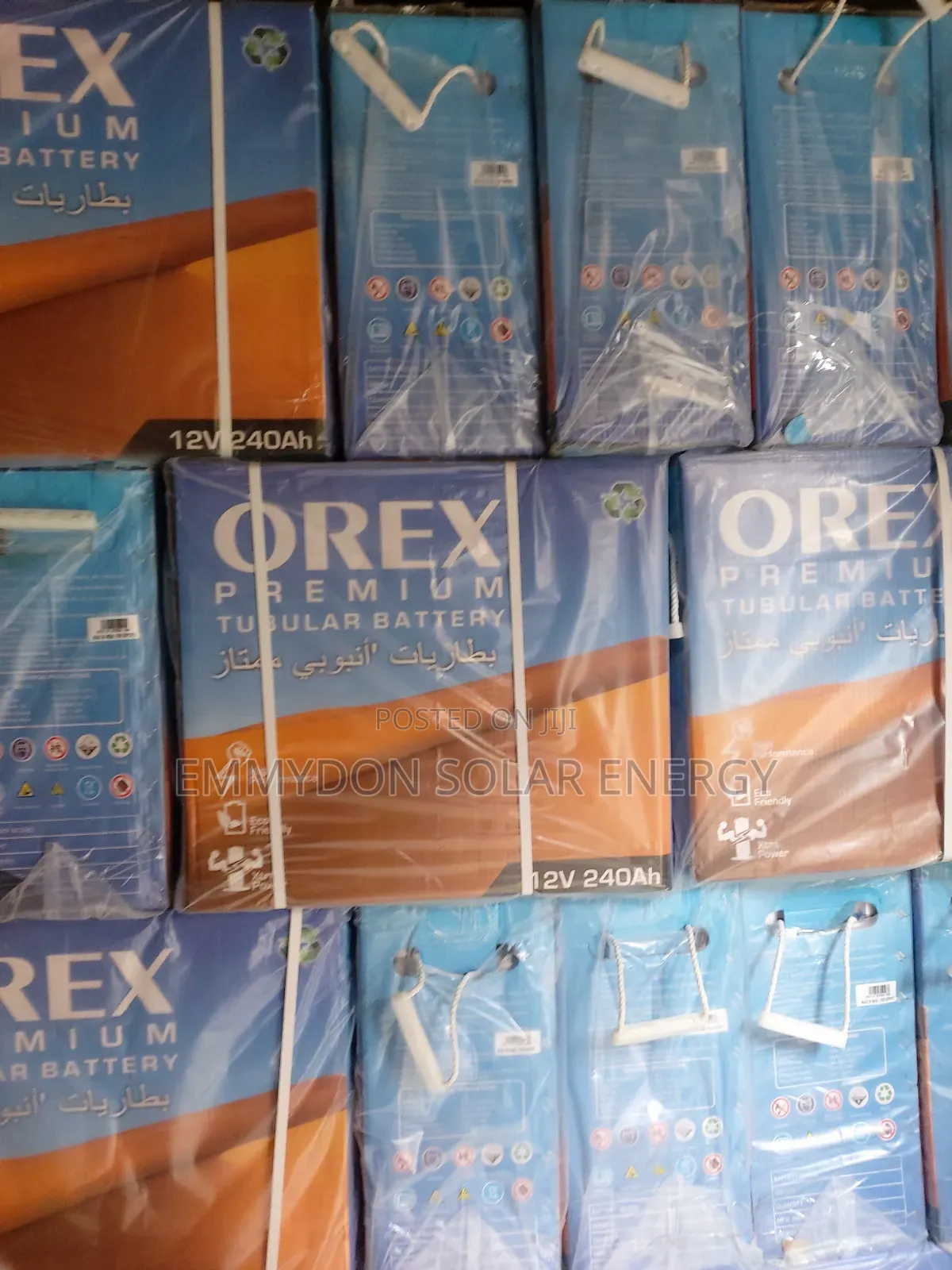 OREX Tubular Battery 240ah 12V