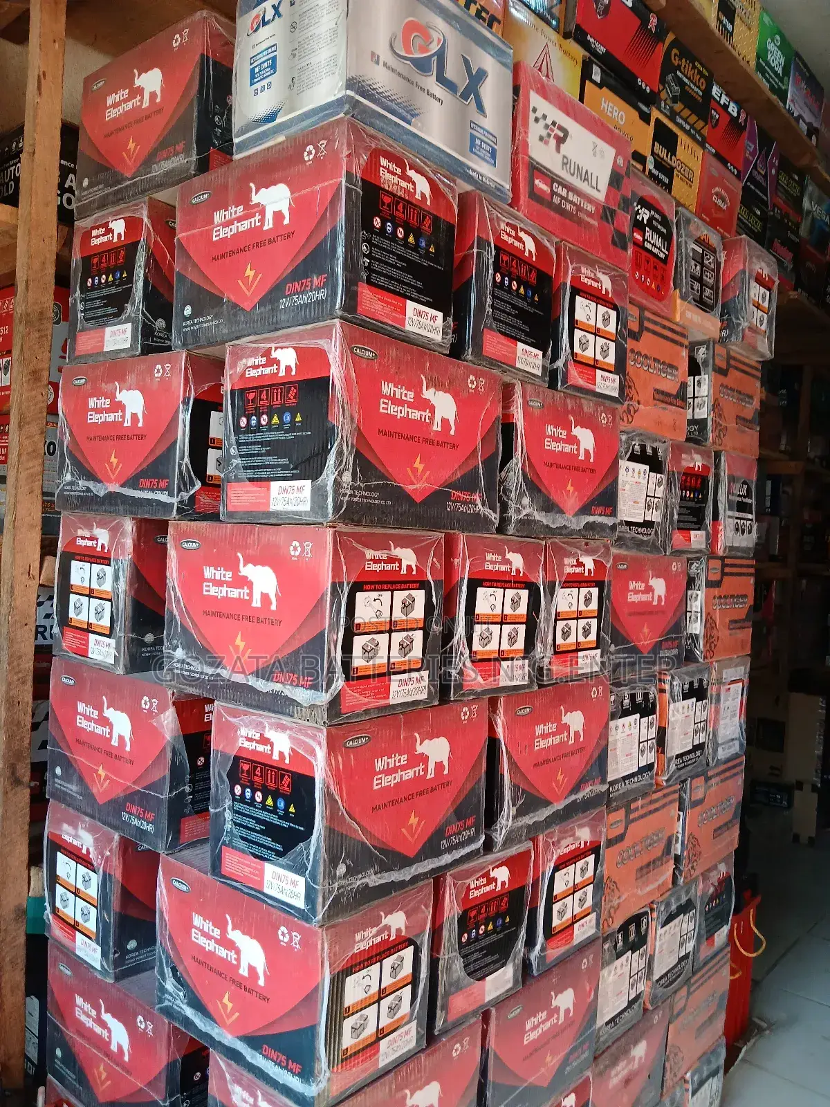 Quality Car Battery 75ah With a Year Warranty