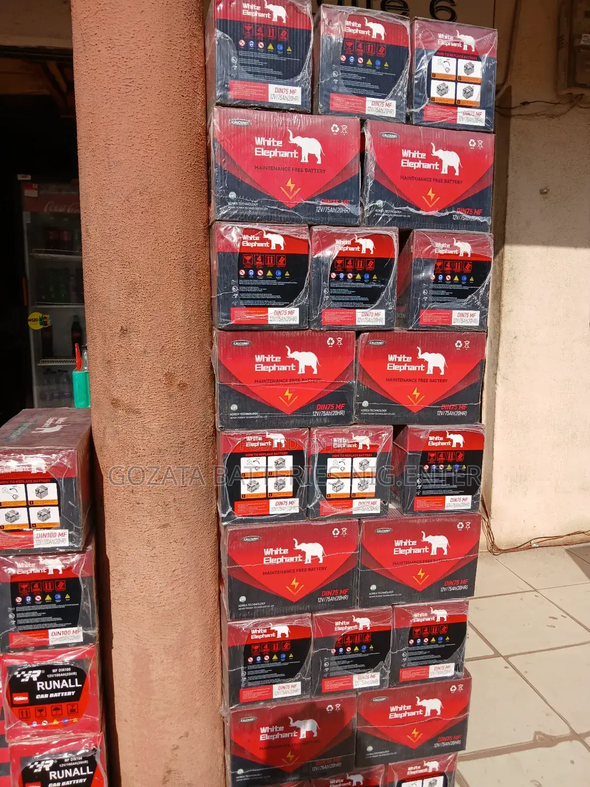 Quality Car Battery 75ah With a Year Warranty