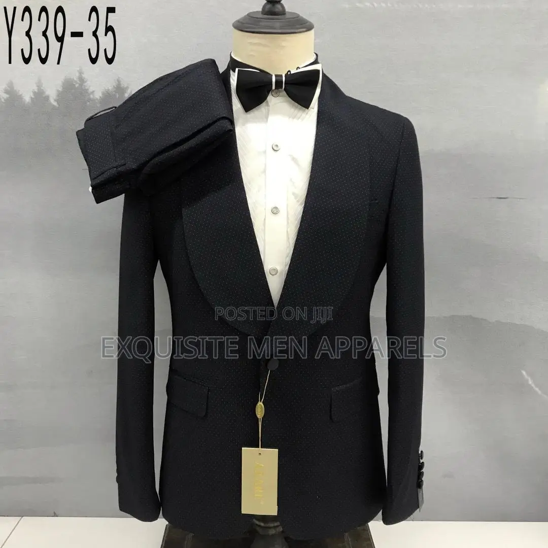 Quality 2pcs Tuxedo Slim Fit Suit for Men Wears