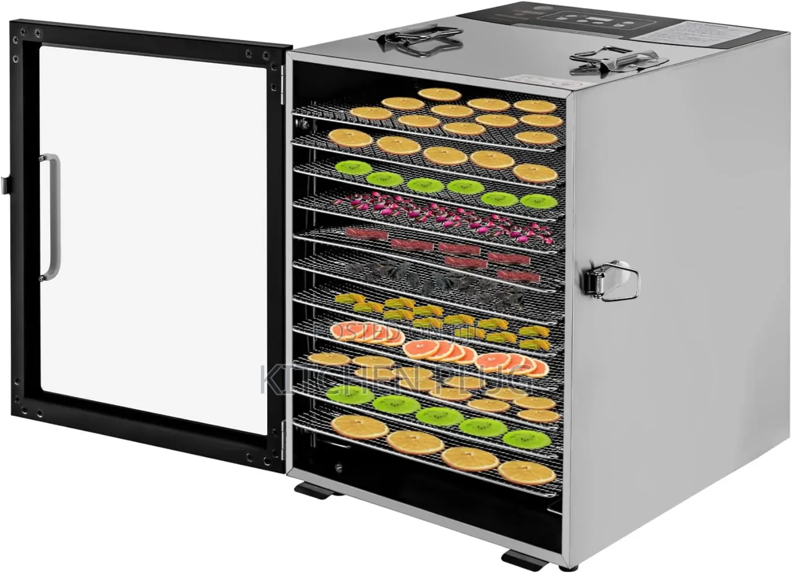 12 Tray Commercial Stainless Steel Food Dehydrator Machine