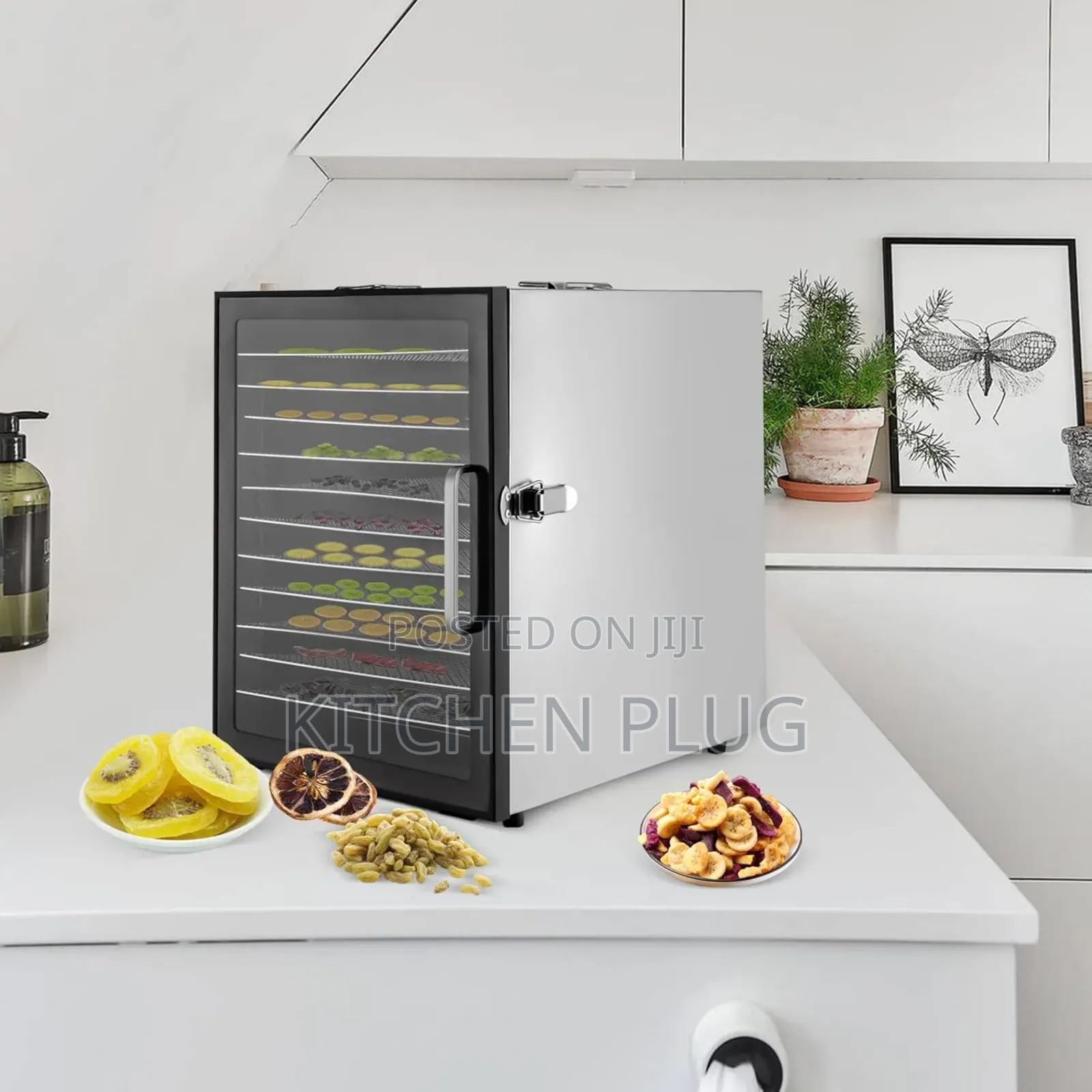 12 Tray Commercial Stainless Steel Food Dehydrator Machine