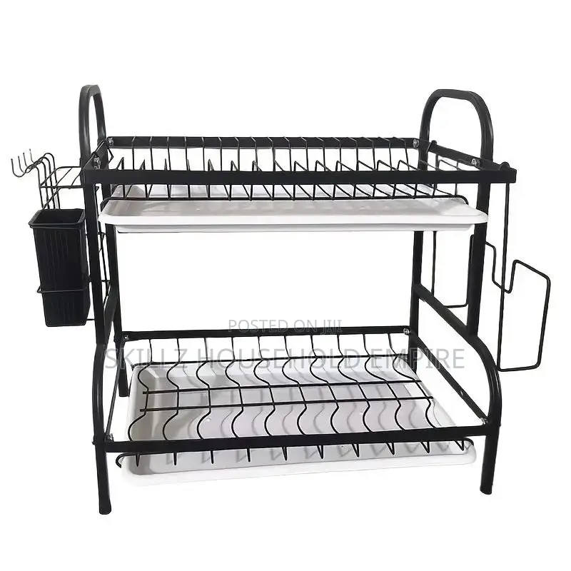 2 Tiers Plate Rack