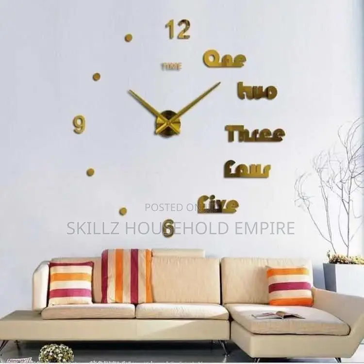 Modern Design Large DIY Clock