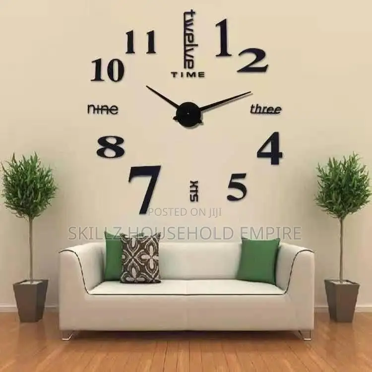 Modern Design Large DIY Clock