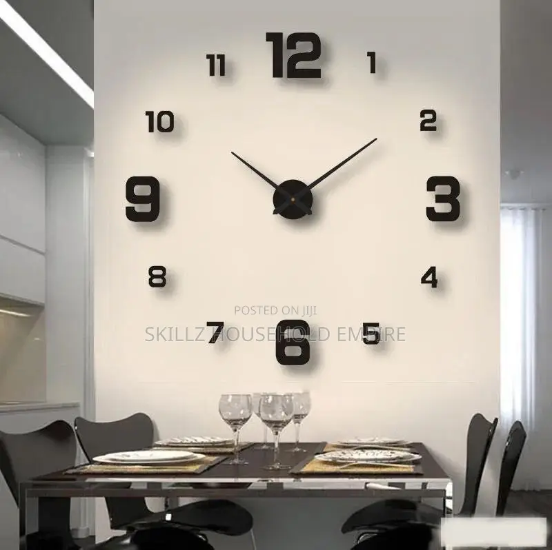 Modern Design Large DIY Clock
